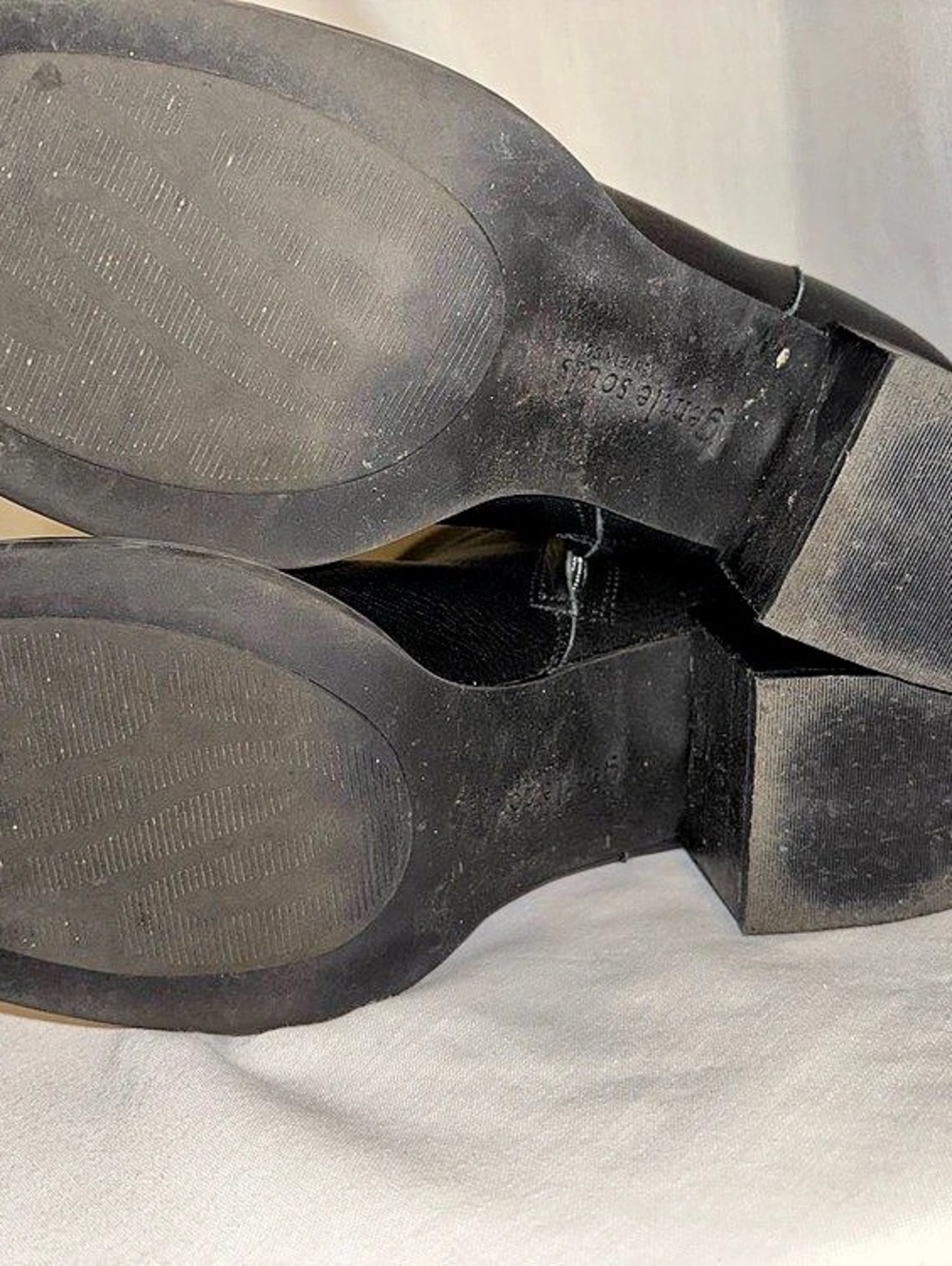 Gentle Souls Holi Leather Black Heeled Boots US 8 - Picture 10 of 11